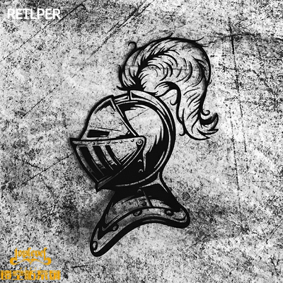 tlp镂空车贴中世纪欧洲哥特式