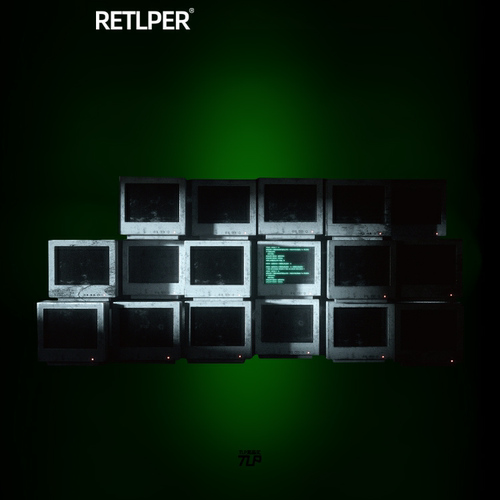 TLP反光贴纸显示器屏幕堆赛博朋