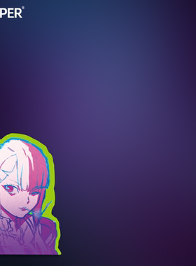 TLP反光贴  赛博朋克 边缘行者跑手Edgerunners露西Lucy 动漫贴纸