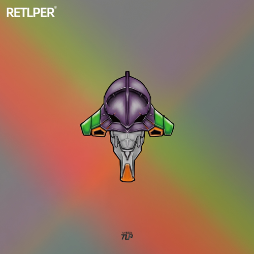 贴纸车身贴头像初号机动漫车门贴