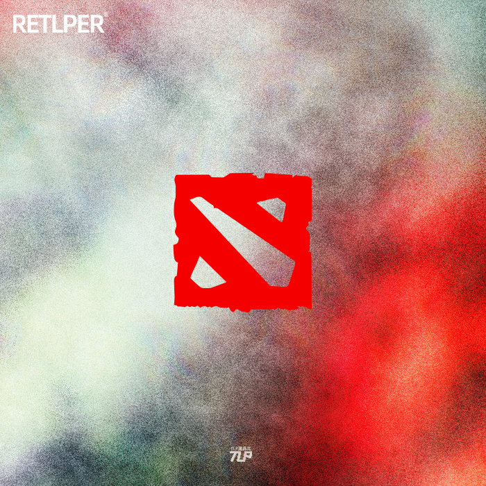 镂空dota2标志刀塔游戏玻璃车贴