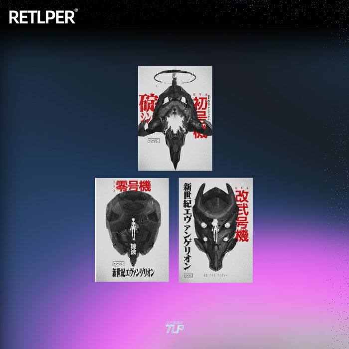 tlp福音EVA二号机绫波丽反光车贴