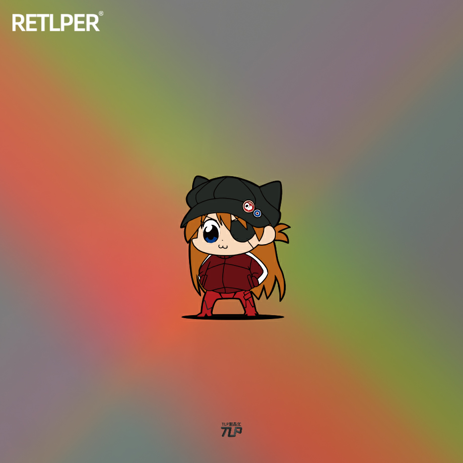 TLP反光车贴EVA2号机防水萌化