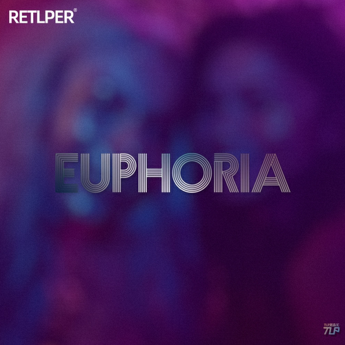 TLP镂空车贴渐变色亢奋Euphori