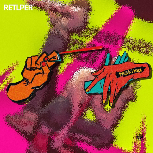 tlp反光电人玛动漫防水贴纸车贴