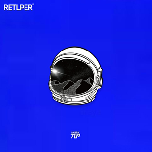 TLP反光贴 宇航员看到的景色 宇宙 宇航服头盔 航天科幻梦幻贴纸