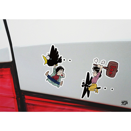 tlp镂空槙村香100t大铁锤贴车贴