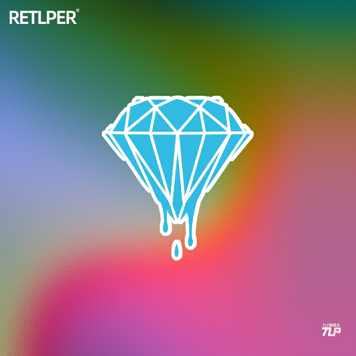 TLP反光车贴 钻石涂鸦定制 贴贴玻璃贴车贴防水