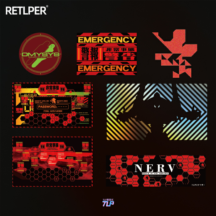 EVANGELION贴纸力场NERV