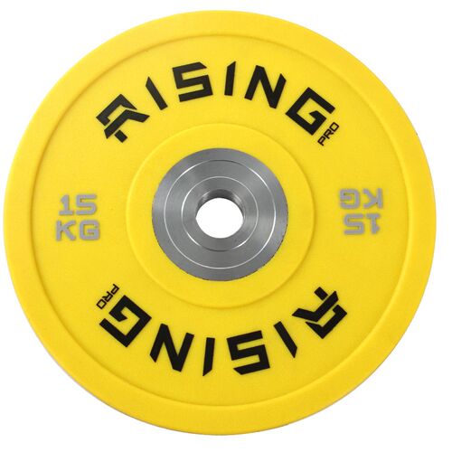 RISING锐g思CPU包胶杠铃片深蹲配重片健身房家用哑铃片搭配套装