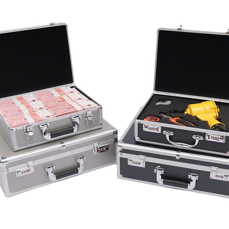 现货手提家用铝合金工具收纳保险文件五金设O备仪器盒玩具金属箱,五金/工具,五金工具箱/五金收纳箱,淘宝优惠券,粉丝福利购,淘宝优惠卷