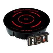 光明火锅电磁炉圆形商用嵌入式 下沉2000W酒饭店大功率T火锅炉3000