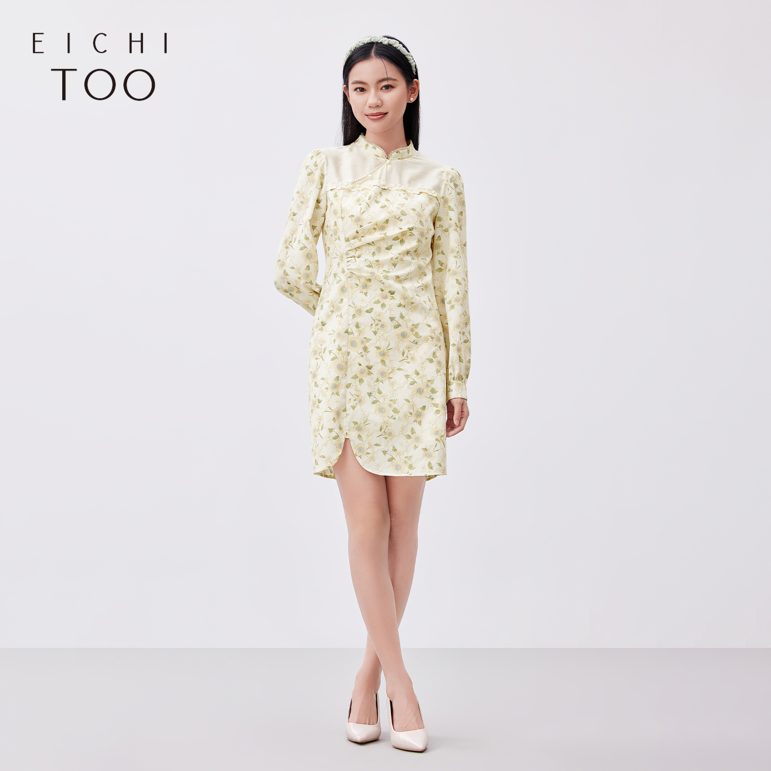 新国风 下摆开衩