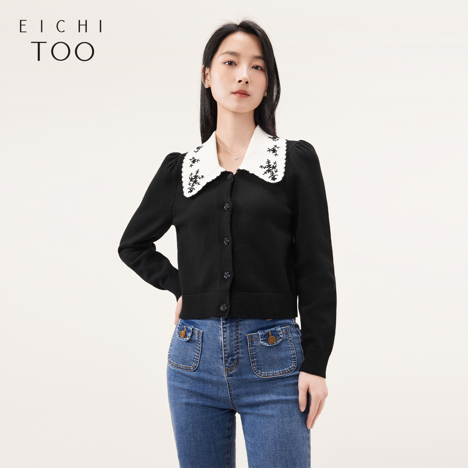 撞色设计 复古时尚