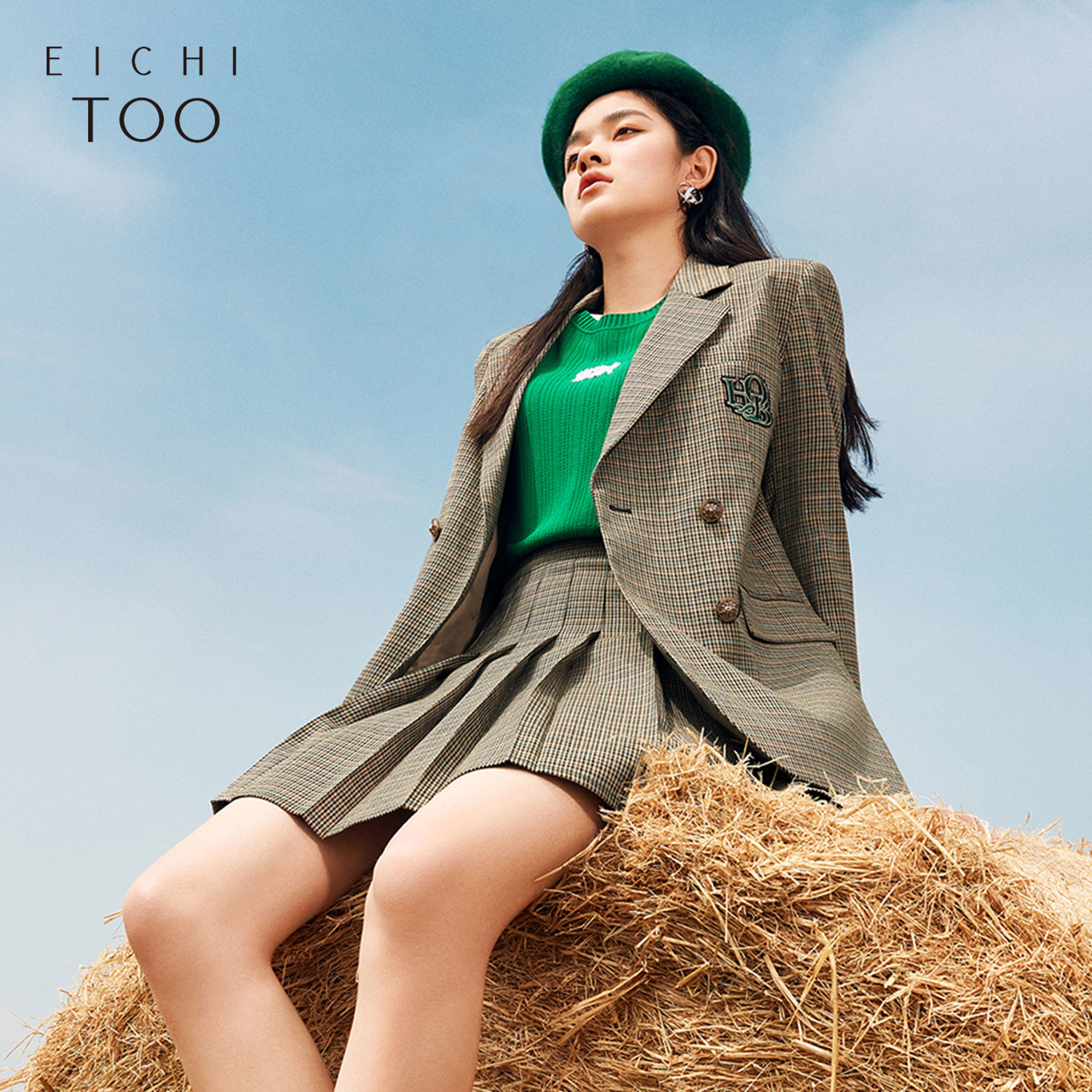 经典格纹 简约大方 穿着舒适