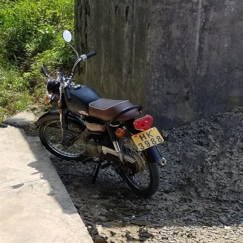 机车後尾翼嘉陵机车JH70BENLY50S後扶手後尾U翼後尾架复古改装