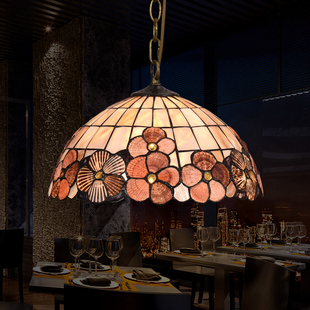 贝壳吊灯创意单头餐吊灯餐厅卧室灯富贵 可馨地凡尼d灯饰灯具时尚