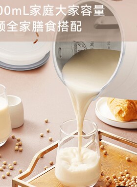 SOUNSO/苏恩素破壁豆浆机升级14刀头16J00ML豆浆机多功能轻音破壁