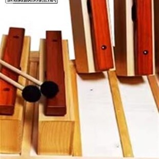 奥尔夫早教音块红木音砖s八音木琴八音砖钟钢琴敲红木打击乐器