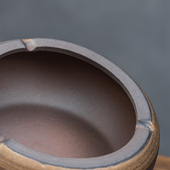 时尚 手作 陶瓷轻奢烟灰缸个性 复古烟缸 Y潮流家用百 粗陶烟灰缸