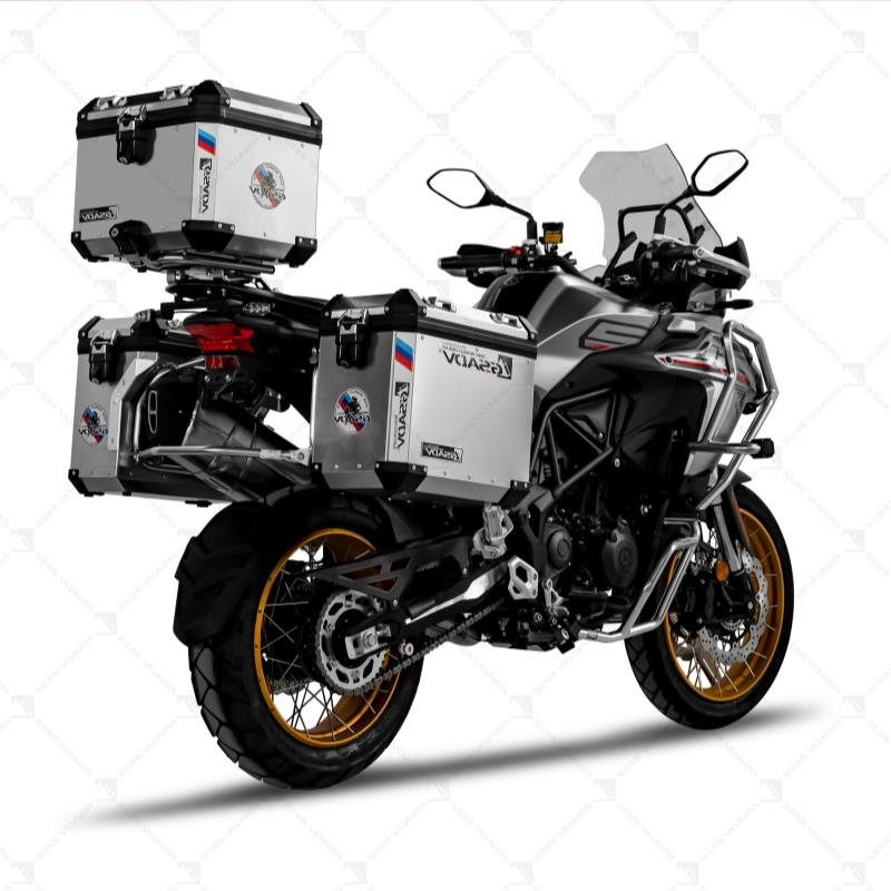 GSADV适用贝纳利TRK552X护杠三箱尾箱边箱改装保护配件不锈钢原厂