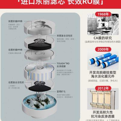 Apixintl安本素净水机台式家用直饮加热一体净水器净饮即热饮水u.