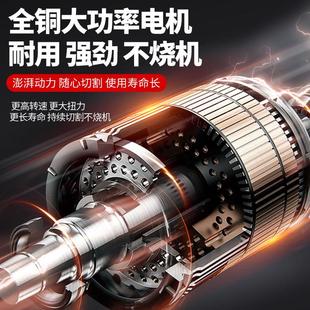 切割锯树神器链条锯电链锯 伐木锯家用小型手持锯柴户外插电式