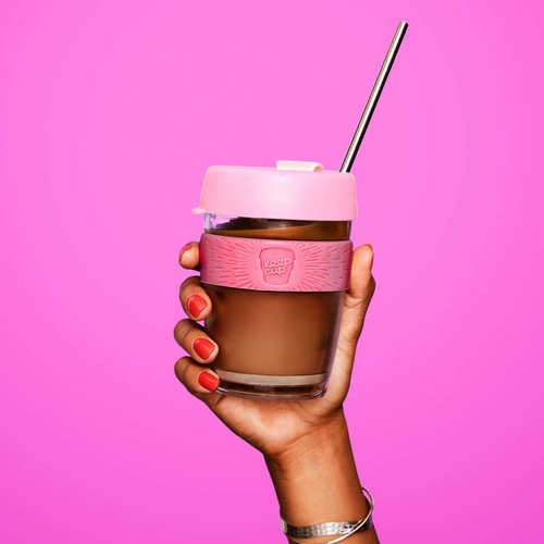 Keepcup便携外带耐热玻璃拿铁美式迷你单品挂耳冷萃随行咖啡杯