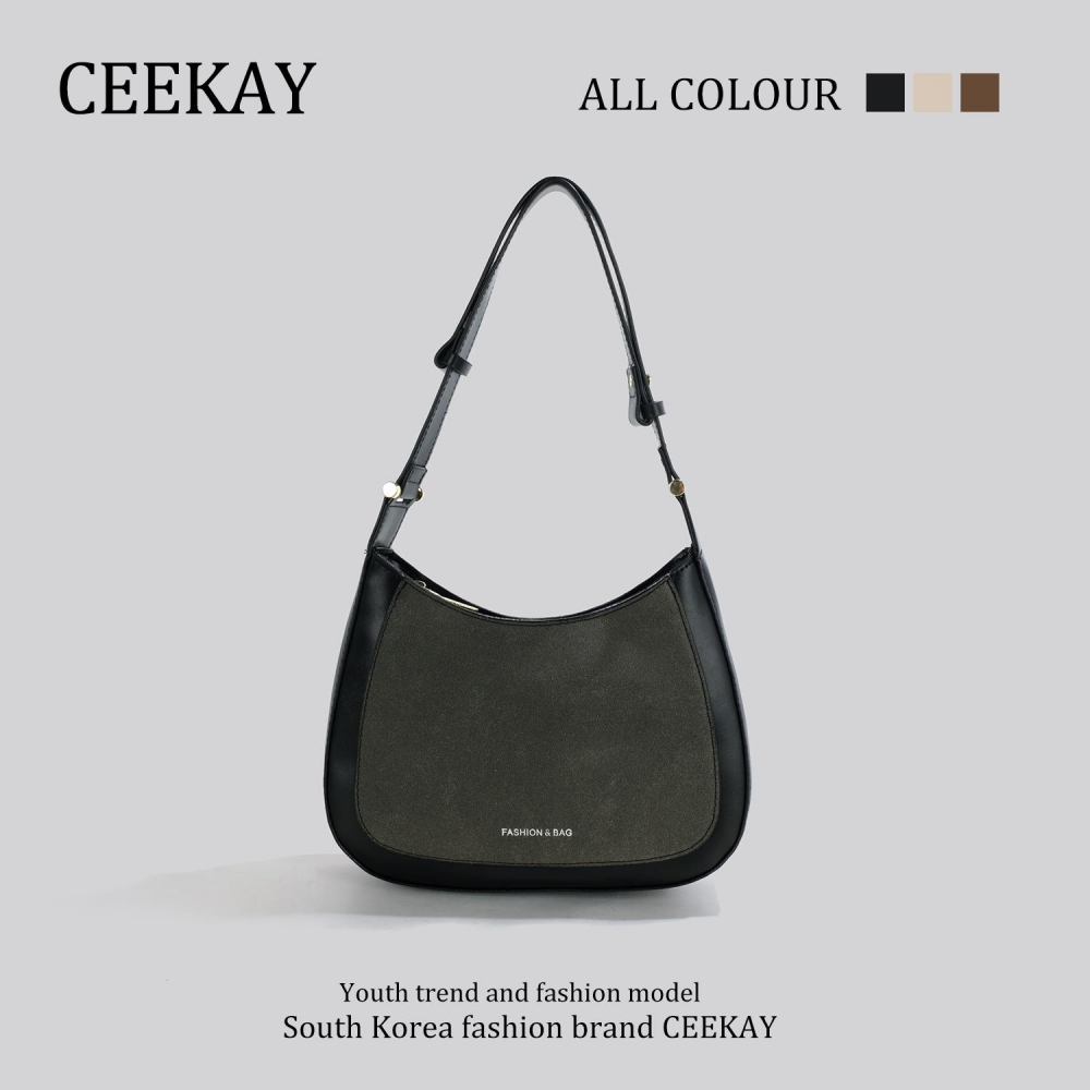 CEEKAY正品磨砂腋下包高级质感小