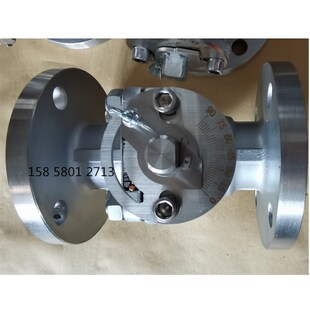 带刻度盘国标球f阀重型LKQ41F-16C P铸钢不锈钢304法兰指针式球阀