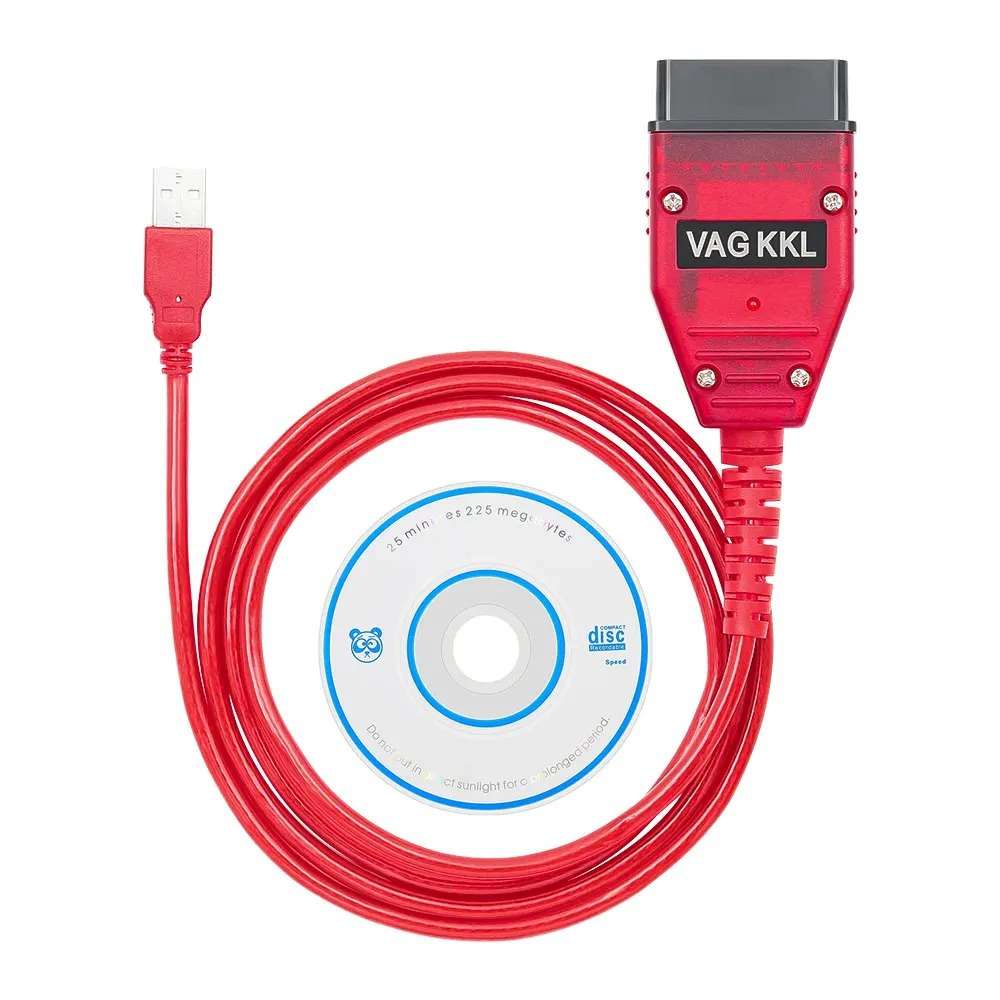 VAG 409.1 红板KKL 409 FTDI FT232RL Real 9241A OBD汽车诊断线