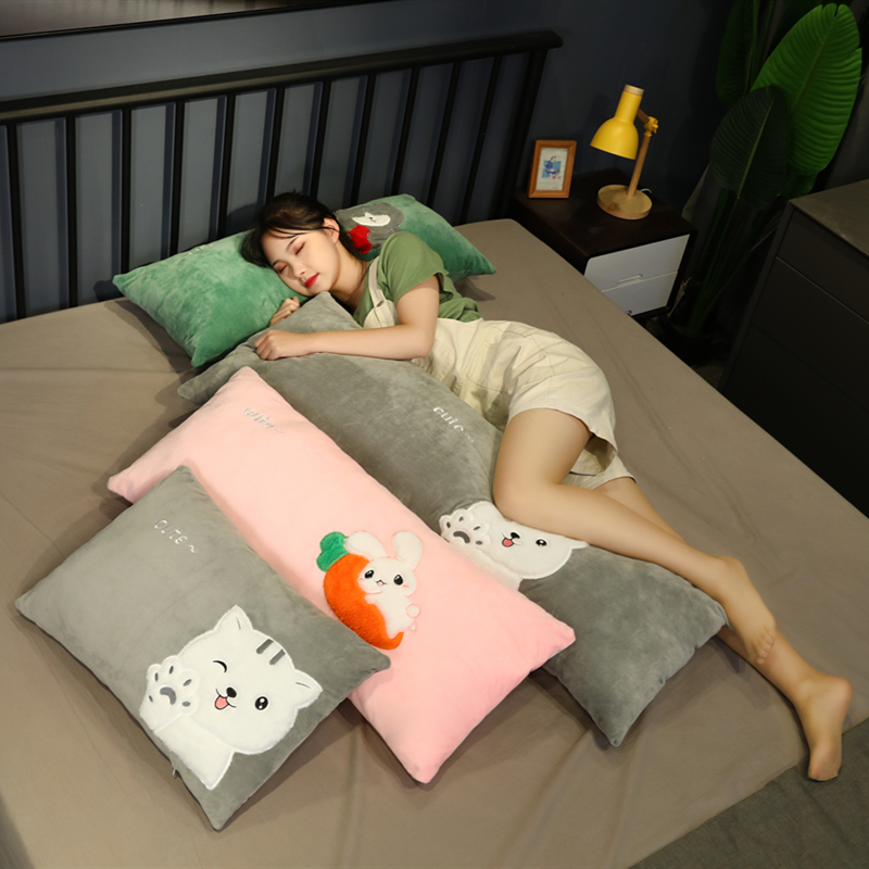 长方形抱枕靠垫长条枕床头靠枕睡觉长型枕头卧室大靠背双人可拆洗