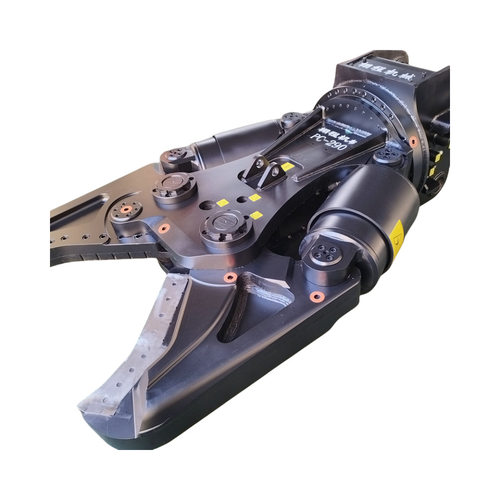 上海鹏程PC-290双液压缸剪合适20-30吨日立挖掘机安装