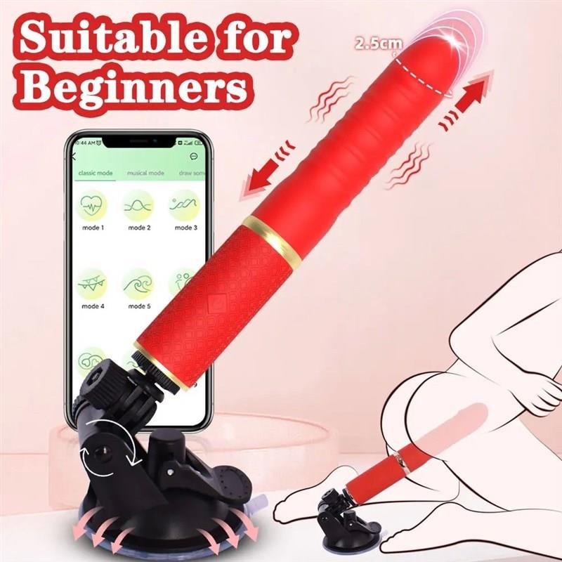 Sex Machine Thrusting Dildo Vibrator Adult Sex Toys for