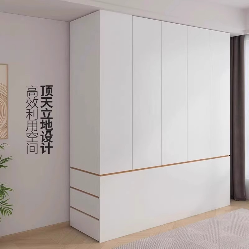 实木衣柜床尾柜儿童房夹缝柜家用卧室衣柜小户型收纳柜窄柜