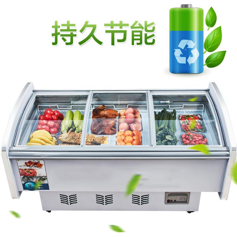 商用猪冷保藏柜配菜柜展示柜卤超市牛560羊肉鲜生鲜熟食菜点菜柜