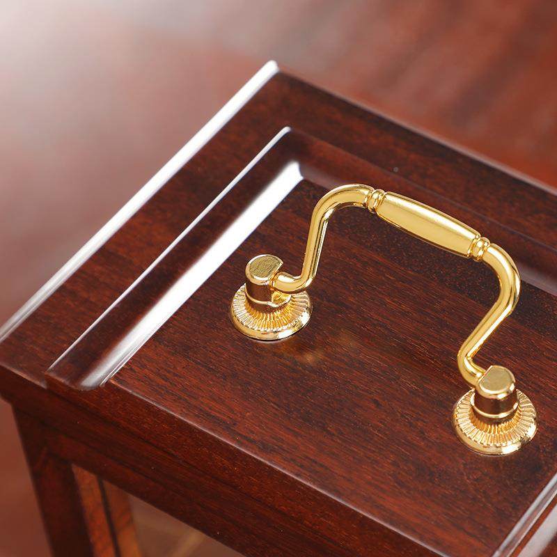 欧式机械座复铜钟家用古装饰摆VTM件客厅仿古全式机芯坐钟中摇摆