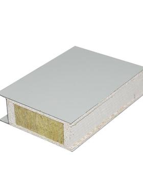 金属双面芯玻镁岩棉FTS净化彩板钢隔板吊顶夹板隔热车间板防火板A