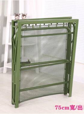 丝床弹出口加厚款双钢丝加密单人咨询客服折叠床床簧床午护休床软