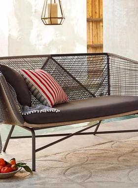 户外桌椅茶几躺椅CRR台组合休椅闲椅庭院藤室外花园台阳露沙发茶