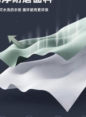 简易TMN衣家用卧室组装衣柜钢管加粗加固经济柜型纳挂衣橱收出布