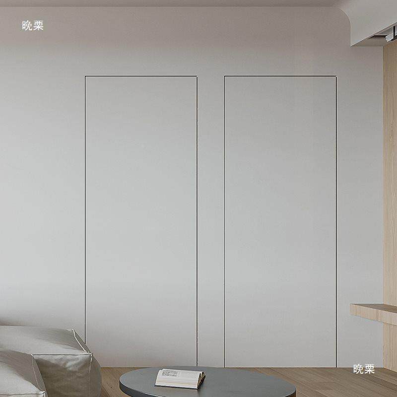 CHJ木门边顶刷漆漆通边免门隐形框无窄卧窄室暗门客简厅门客