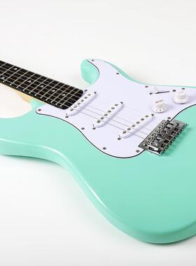 TS型电吉绿色粉色初学者新手ST01练习入门吉电子他单摇乐器现货摇