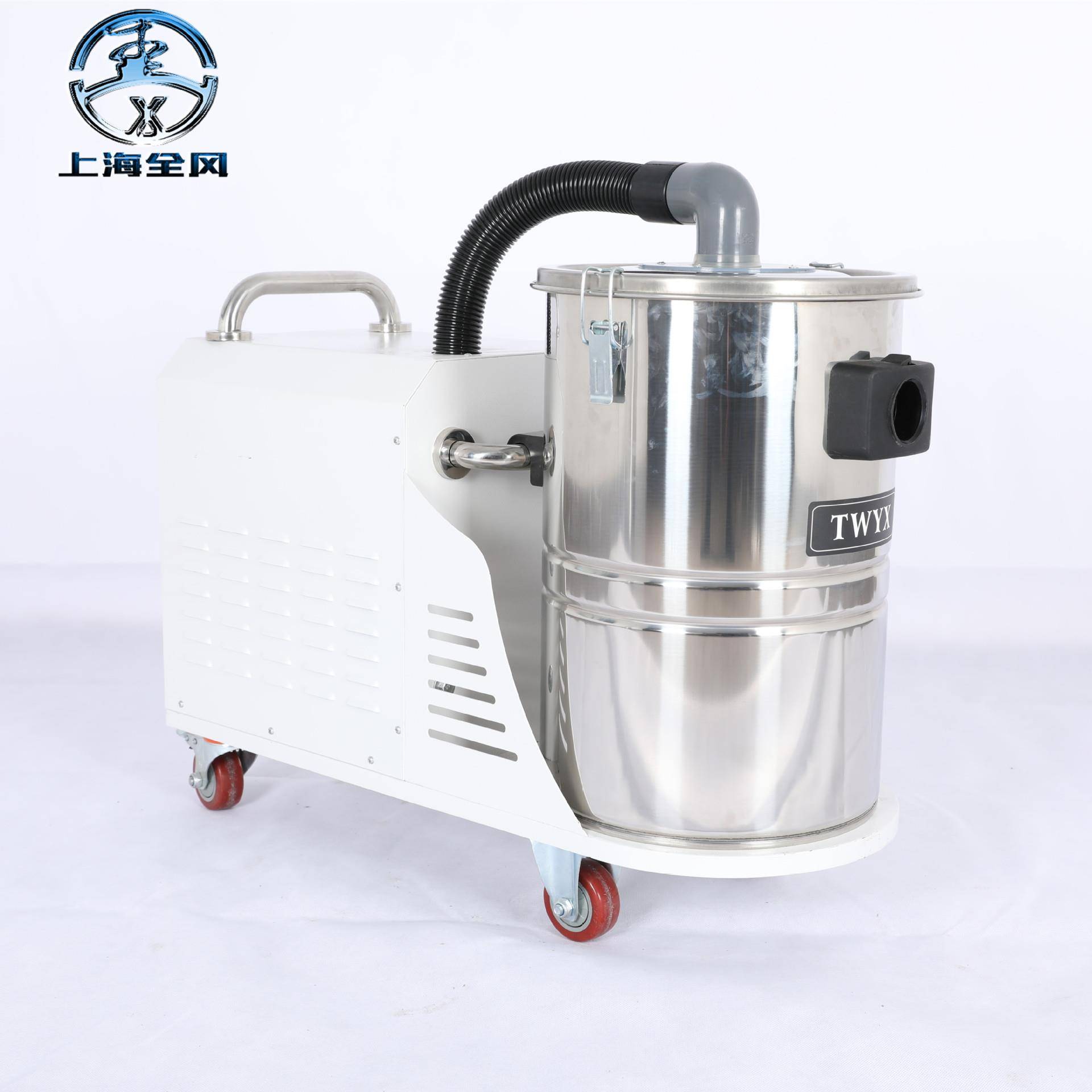 工业粉尘颗粒收物集吸DL系列尘不锈桶布器袋过滤小型集尘机钢吸料