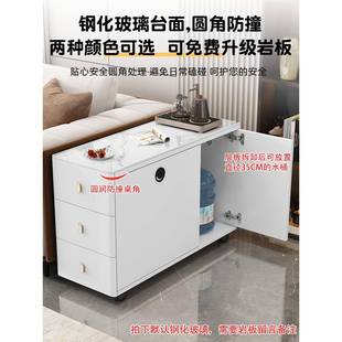 沙發(fā)邊柜側(cè)邊柜BJ 用奢邊幾客廳家角幾簡約現(xiàn)代茶幾動 003巖板輕