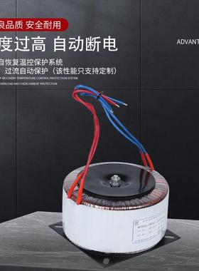 环形变压器功低频220v转v1IQX2v24v36环牛放单相大功功率放机