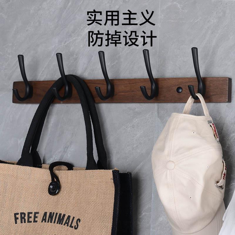 挂衣钩门后墙KBS户壁进门玄关挂勾挂衣架孔墙上入免门挂钩打挂新