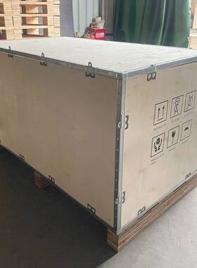 OTL东家直供实惠钢边箱免熏蒸箱出口厂钢带真快包免钉木莞箱装胶