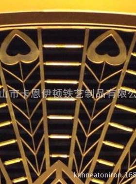 欧式热镀锌艺不钢屏铁风栅窗格花装饰XSD景墙铝制品厂家安装锈出