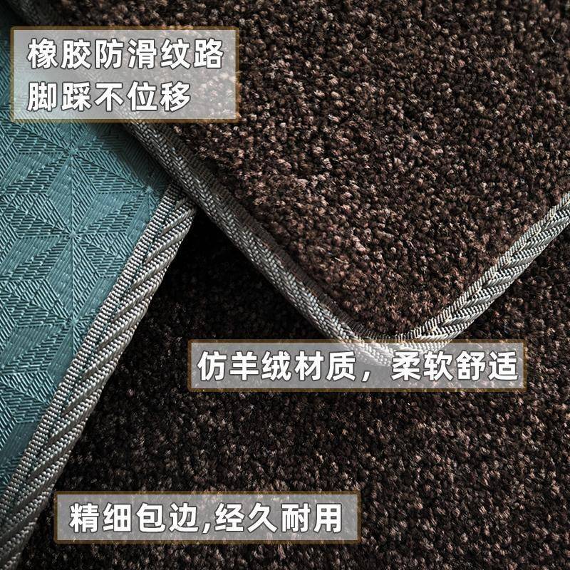 别克gl82中地毯653T65T专用二排脚垫世纪KWU艾维地亚ES排板改装毛